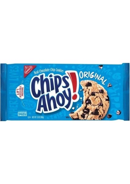 Nabısco Chips Ahoy Original Çikolatalı Bisküvi 368GR