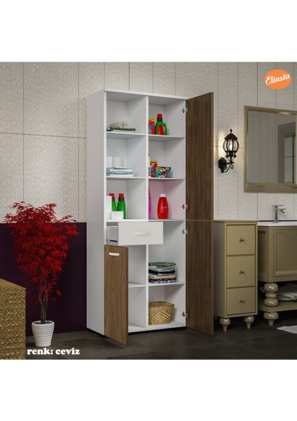 Banyo Dolabı Çok Amaçlı Dolap Mutfak Dolabı Ofis Dolabı Raflı fiyatları