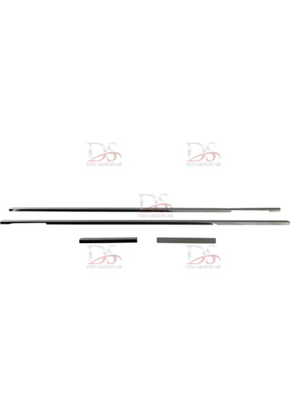 Vw Caddy Mini Van 2003 > 2014 Cam Çıtası 4 Prç. P. Çelik