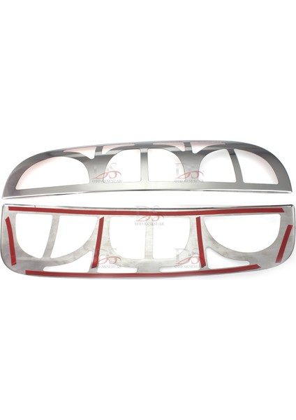 Fiat Doblo 1 Facelift Panel Van/lav 2006 > 2010 Stop Çerçevesi 2 Prç. P. Çelik fırsatları