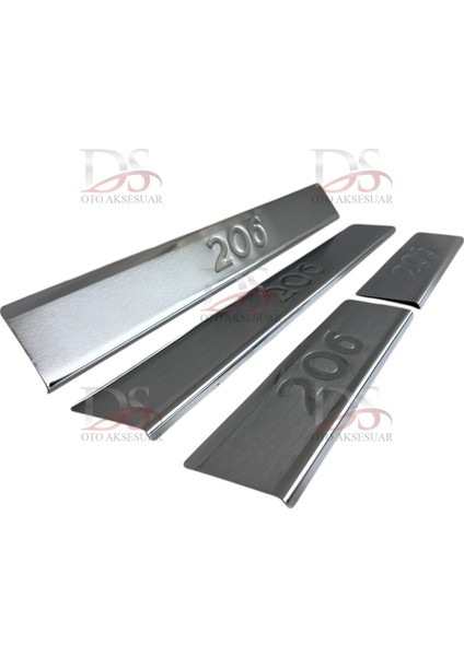 Peugeot 206 Hb /sd/sw 1998 > 2012 Kapı Eşiği 2 Prç. P. Çelik fiyatları