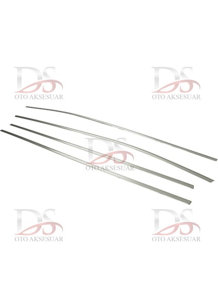 Toyota Corolla Sd 2013 > 2019 Cam Çıtası 4 Prç. P. Çelik