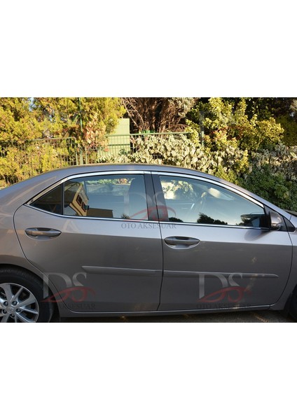 Toyota Corolla Sd 2013 > 2019 Cam Çıtası 4 Prç. P. Çelik fırsatları