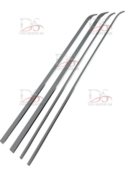 Peugeot Tepee Mini Van 2008 > 2018 Sürgülü Kapı Çıtası 4 Prç. P. Çelik