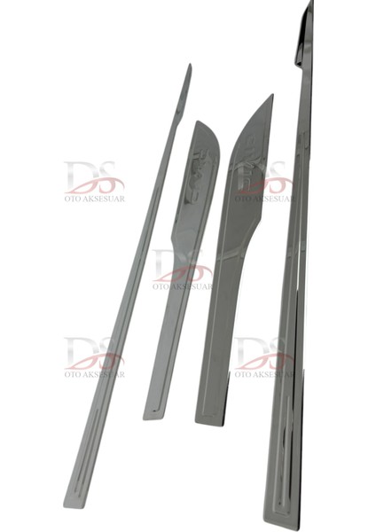 Honda Civic Sd 2016 > Yan Kapı Çıtası 4 Prç. P. Çelik-Yazılı