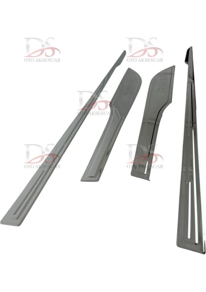 Honda Civic Sd 2016 > Yan Kapı Çıtası 4 Prç. P. Çelik-Yazılı modelleri