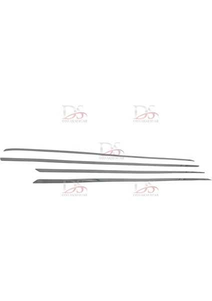 Dacia Lodgy Mpv 2013 &gt; Yan Kapı Çıtası 4 Prç. P. Çelik