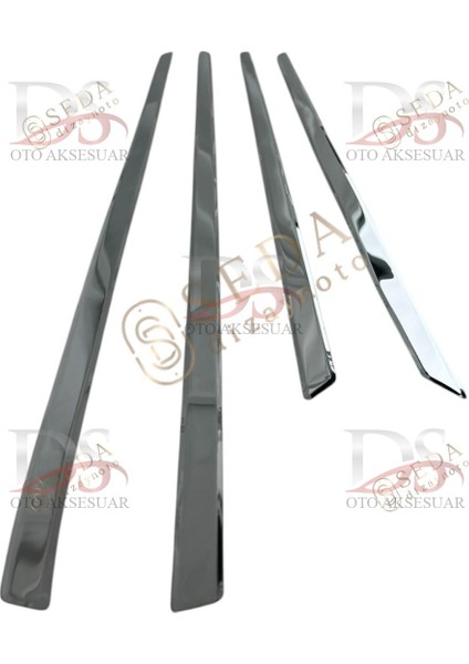 Dacia Lodgy Mpv 2013 &gt; Yan Kapı Çıtası 4 Prç. P. Çelik modelleri