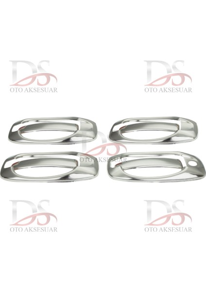 Fiat Doblo 2 Panel Van/lav 2010 > Kapı Kolu 4 Kapı 8 Prç. P. Çelik (Set) fiyatları