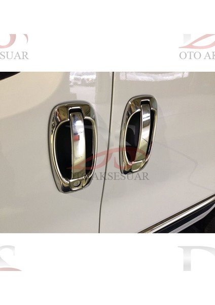 Fiat Doblo 2 Panel Van/lav 2010 > Kapı Kolu 4 Kapı 8 Prç. P. Çelik (Set) indirimleri