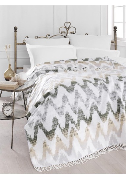 Pamuklu Tv Diz Battaniyesi Vıole