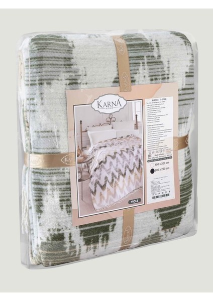 Pamuklu Tv Diz Battaniyesi Vıole fırsatları