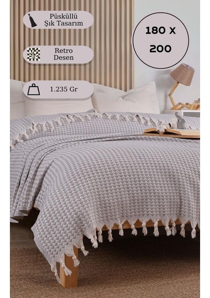 Battaniye Pamuk Piramid 180X200 cm fırsatları