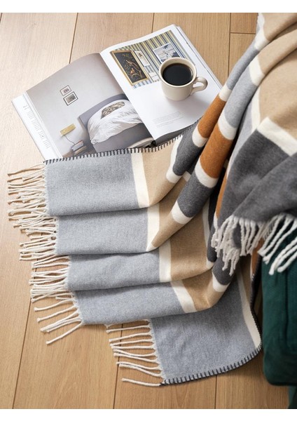 Pamuklu Tv Diz Battaniyesi Graysen fiyatları