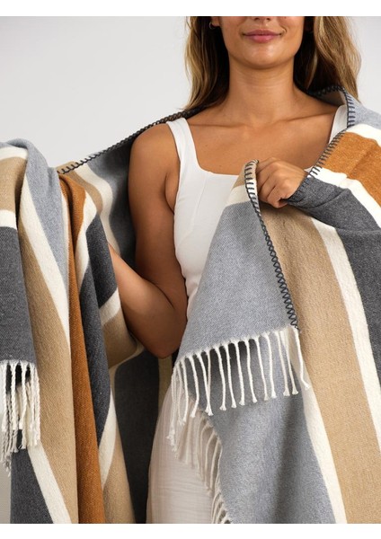 Pamuklu Tv Diz Battaniyesi Graysen indirimleri