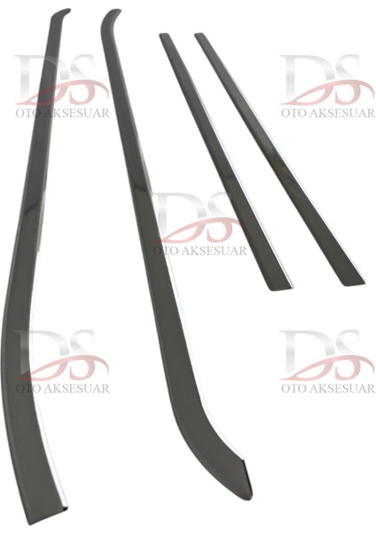 Fiat Doblo 2 Panel Van/lav 2010 > Cam Çıtası 4 Prç. P. Çelik