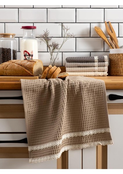 Mutfak Havlusu 40X60 cm 5’li Set Torshon Güpürlü Kopenaki indirimleri