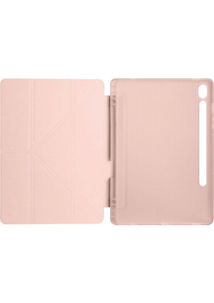 Galaxy Tab S10 Lite Standlı Kapaklı Kalem Bölmeli Silikon Yumuşak Koruyucu Kılıf Folding modelleri