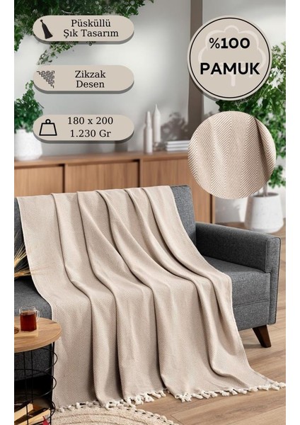 Battaniye Pamuk Miren 180X200 cm modelleri