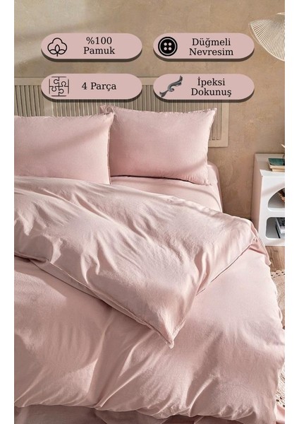 Nevresim Takımı Stonewash Cotton 200X220 cm fırsatları