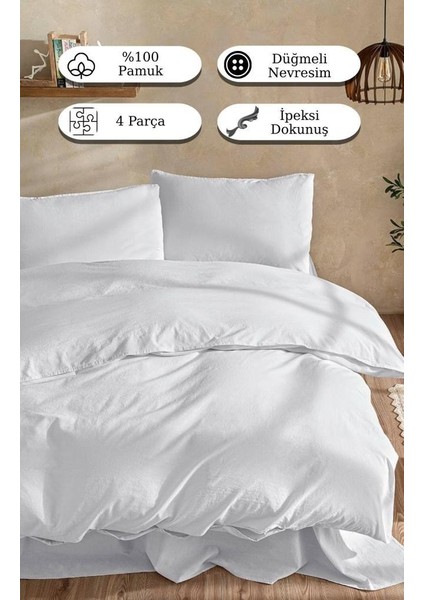 Nevresim Takımı Stonewash Cotton 200X220 cm indirimleri