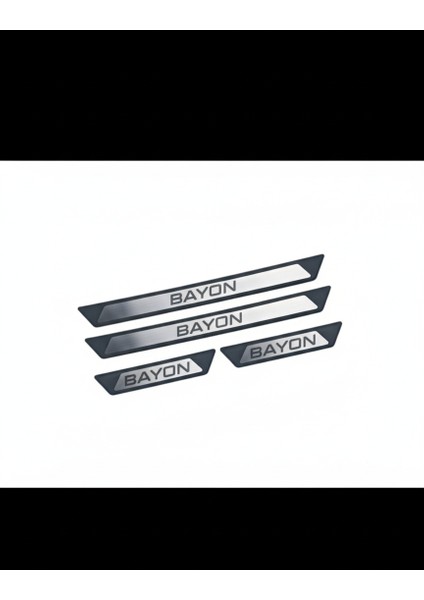 Hyundai Bayon Kapı Eşik Koruması 4 Parça modelleri