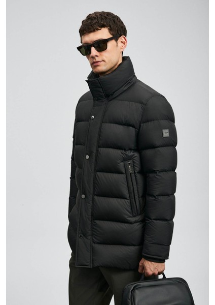 Rıld Kaz Tüyü Siyah Erkek Mont 112120255 fırsatları