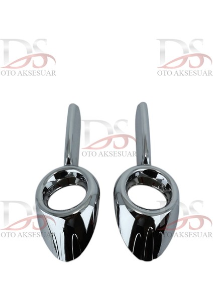 Fiat Doblo 2 Panel Van/lav 2010 > 2014 Sis Farı Çerçevesi 2 Prç. Abs Krom modelleri