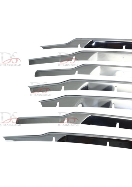 Ford Courier Van 2018 > 2023 Ön Panjur 7 Prç. Set P. Çelik indirimleri