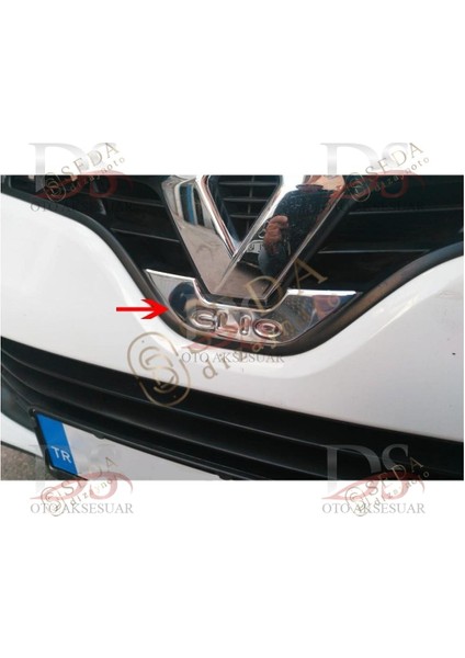 Renault Clio 4 Hb 2012 &gt; Ön Amblem Altı P. Çelik indirimleri