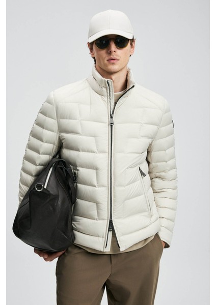 Lukas Kaz Tüyü Ekru Erkek Mont 112120245 modelleri