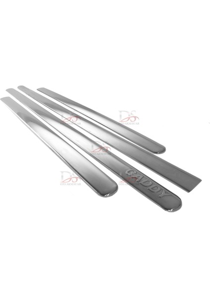 Vw Caddy Mini Van 2010 > 2014 Yan Kapı Çıtası 4 Prç. P. Çelik