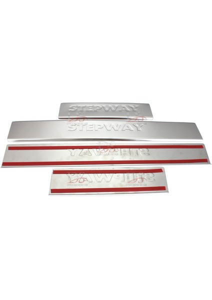 Dacia Sandero 2 Hb 2012 > Kapı Eşiği 4 Prç. P. Çelik fırsatları