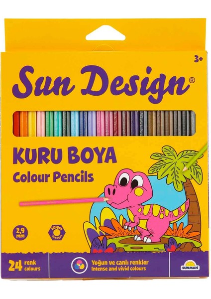 Kuru Boya Kalemi 24’lü 4991