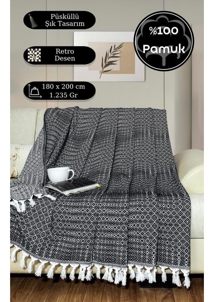 Battaniye Pamuk Riona 180X200 cm fiyatları