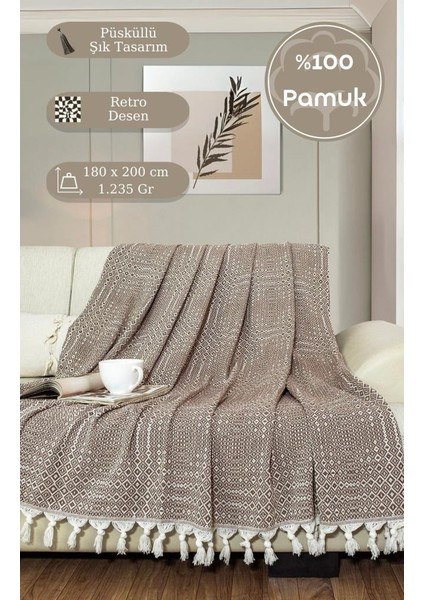 Battaniye Pamuk Riona 180X200 cm fırsatları