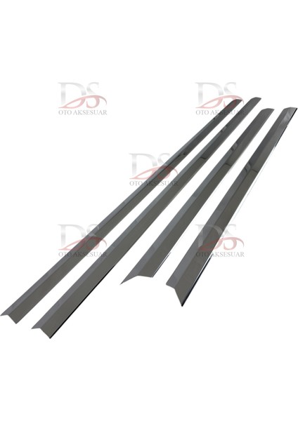 Opel Vectra C Sd/sw 2002 > 2008 Yan Kapı Çıtası 4 Prç. P. Çelik