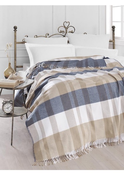 Pamuklu Tv Diz Battaniyesi Bergama