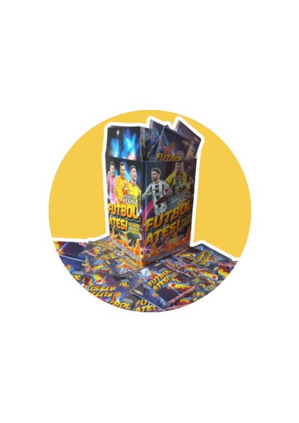 Futbol Ateşi ( 2025-2026 Yeni Sezon ) 100 Poşet Toplam 200 Futbolcu Karti modelleri