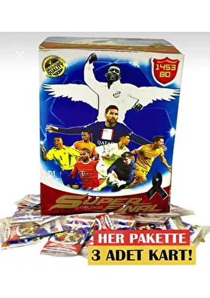 Süper Final 1.yıl Premium Özel Seri 400LÜ Futbol Oyuncu Kartları - 2023 -24-25-26-27 Son Sezon