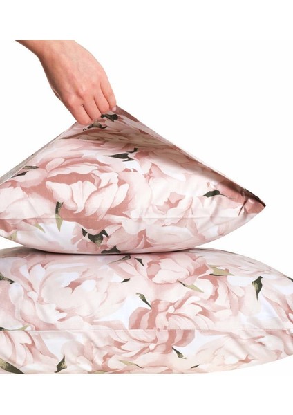 Yastık Kılıfı 2’li Mariel Percale Baskılı %100 Pamuk 50X70 cm indirimleri