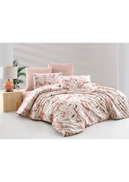 Nevresim Takımı Çift Kişilik Mariel %100 Pamuk Percale Zarif Baskılı fiyatları