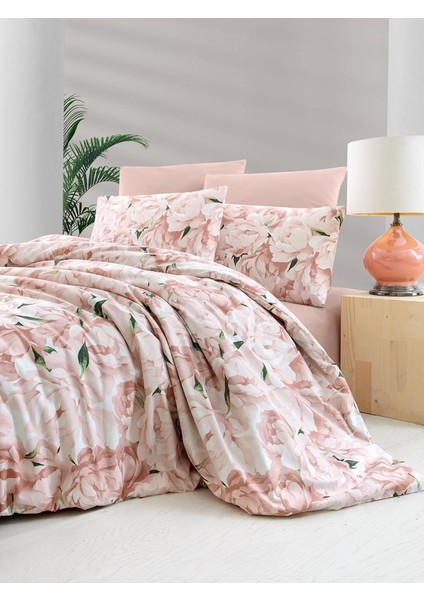 Nevresim Takımı Çift Kişilik Mariel %100 Pamuk Percale Zarif Baskılı modelleri