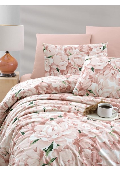 Nevresim Takımı Çift Kişilik Mariel %100 Pamuk Percale Zarif Baskılı fırsatları