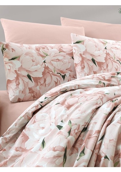 Nevresim Takımı Çift Kişilik Mariel %100 Pamuk Percale Zarif Baskılı indirimleri