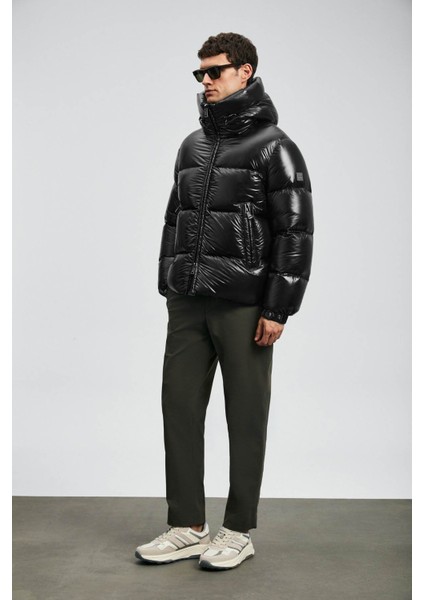 Jadon Kaz Tüyü Siyah Erkek Mont 112120249 fiyatları