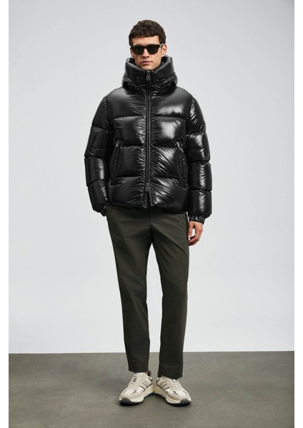 Jadon Kaz Tüyü Siyah Erkek Mont 112120249 modelleri