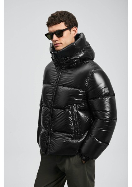 Jadon Kaz Tüyü Siyah Erkek Mont 112120249 fırsatları