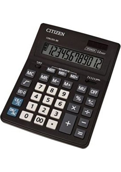 Citizen CDB-1201BK Büyük Hesap Makinası CDB-1201BK Büyük Hesap Makinası