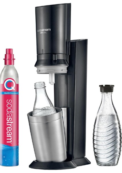 Crystal 3.0 Soda Makinesi - Cam Şişe ile Taze ve Pratik Soda Keyfi